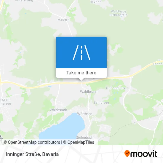 Inninger Straße map