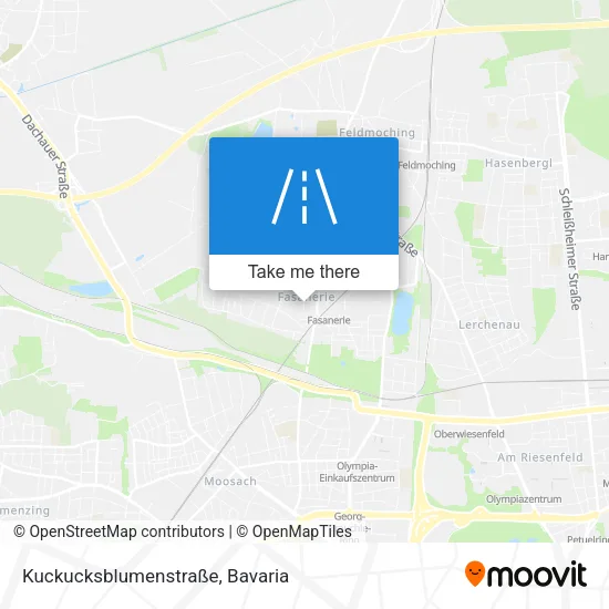 Карта Kuckucksblumenstraße