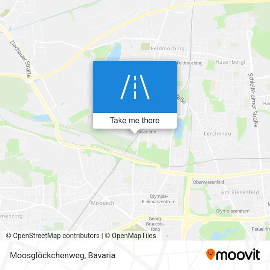 Карта Moosglöckchenweg