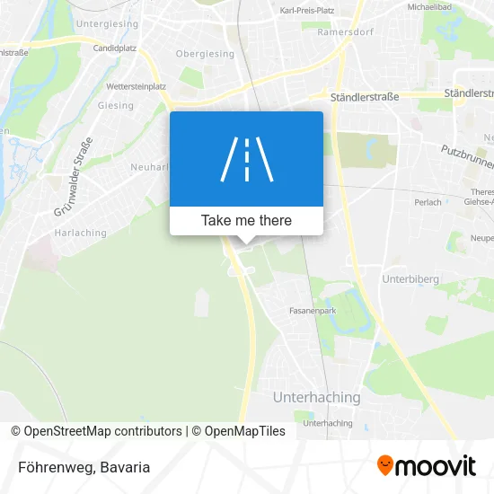 Карта Föhrenweg