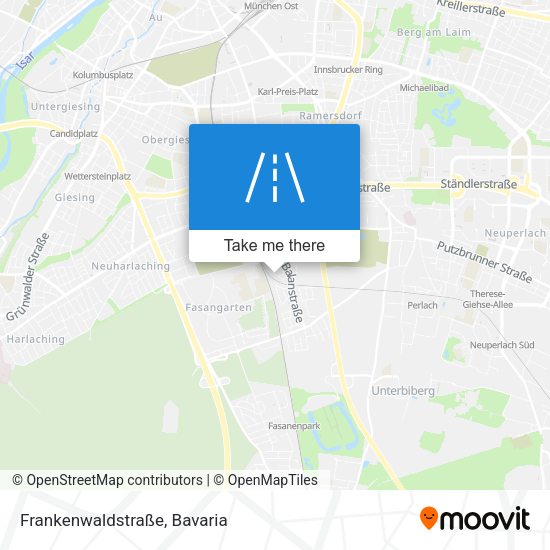 Frankenwaldstraße map