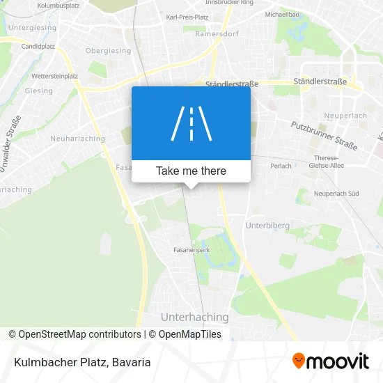 Карта Kulmbacher Platz