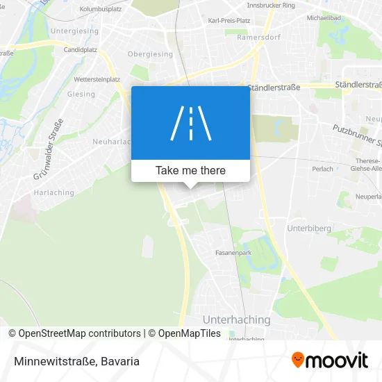 Карта Minnewitstraße