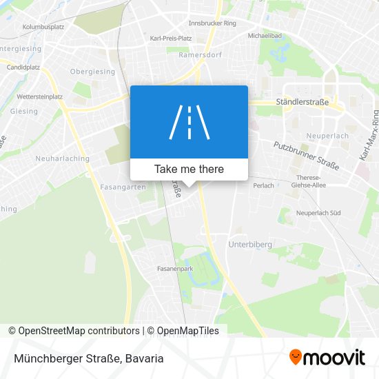 Münchberger Straße map