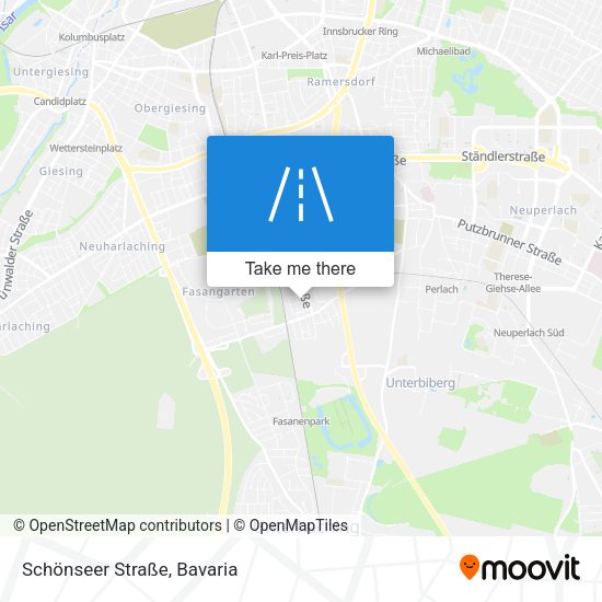 Schönseer Straße map