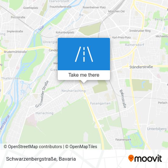 Schwarzenbergstraße map