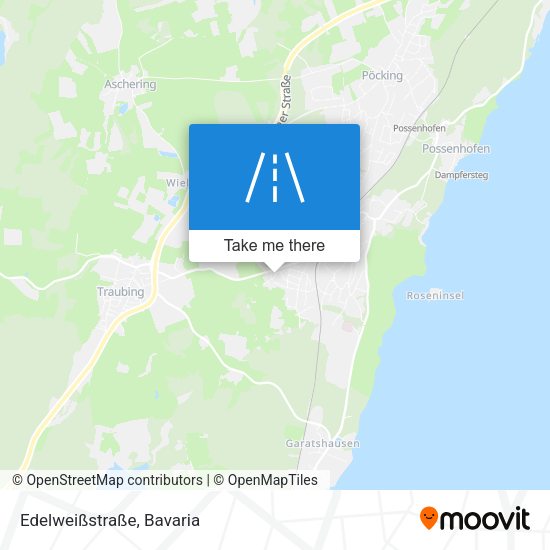 Edelweißstraße map