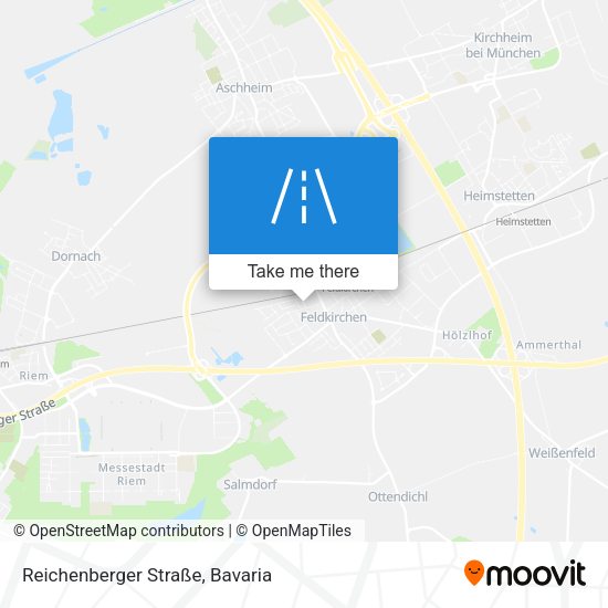 Reichenberger Straße map