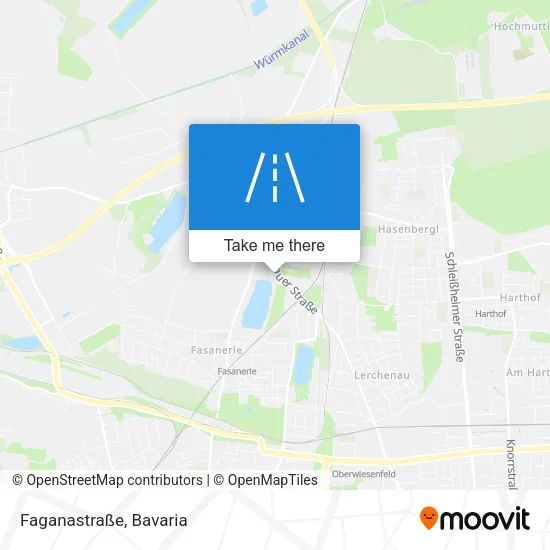 Карта Faganastraße