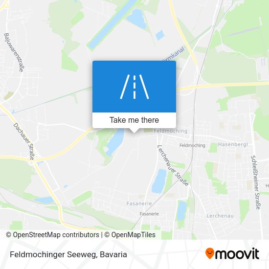 Карта Feldmochinger Seeweg