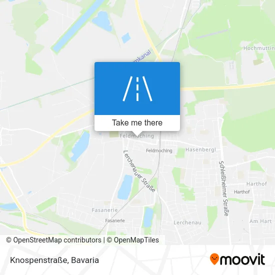 Карта Knospenstraße