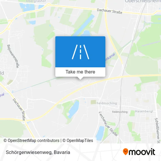 Карта Schörgenwiesenweg