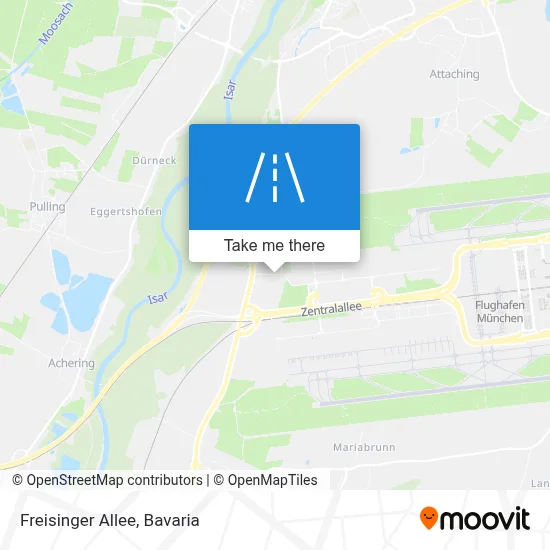 Freisinger Allee map