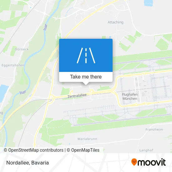 Nordallee map