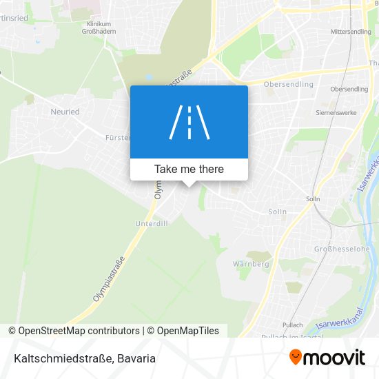 Kaltschmiedstraße map