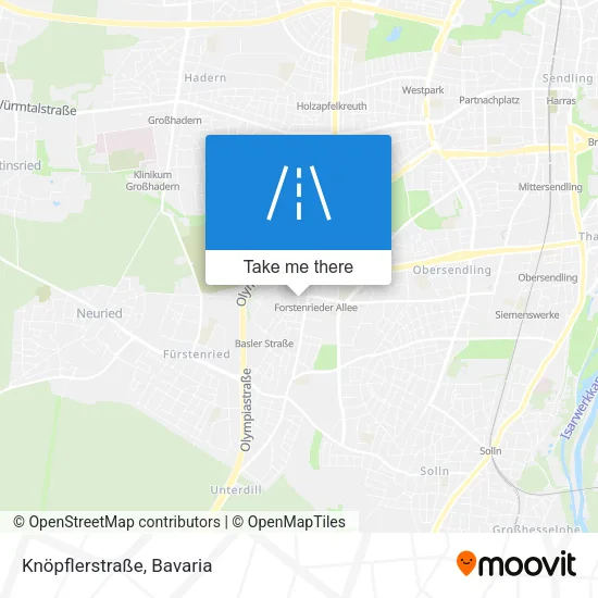 Карта Knöpflerstraße