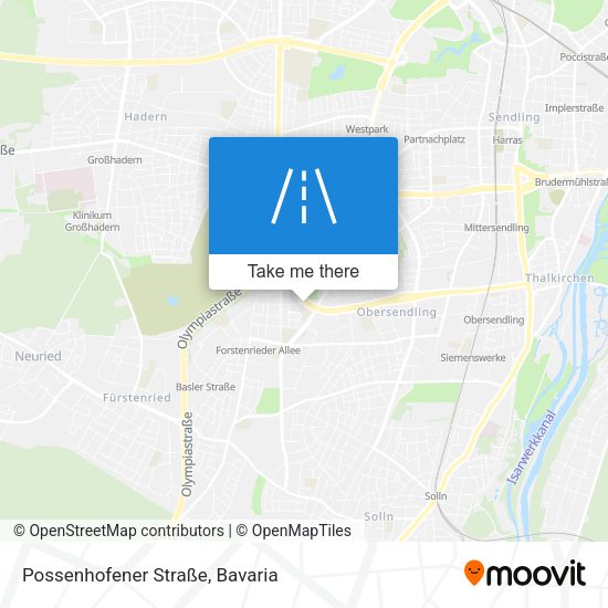 Possenhofener Straße map