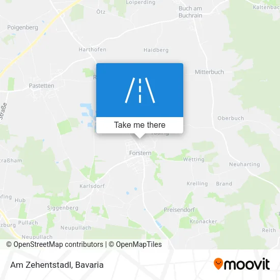 Карта Am Zehentstadl