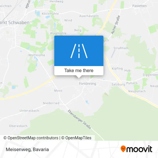 Meisenweg map