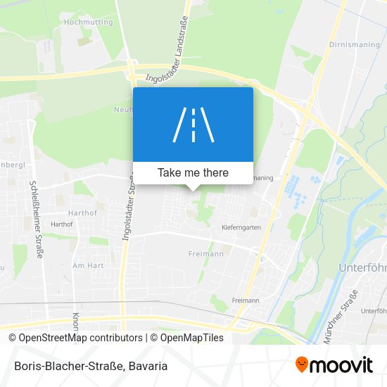 Boris-Blacher-Straße map