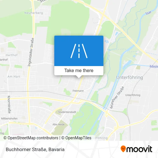Карта Buchhorner Straße