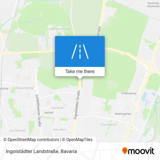 Карта Ingolstädter Landstraße