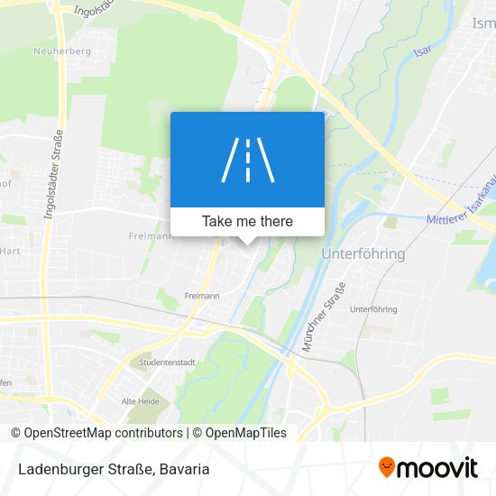 Ladenburger Straße map