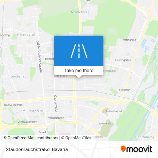 Staudenrauchstraße map