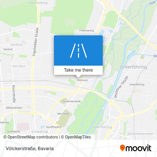 Völckerstraße map