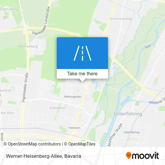 Карта Werner-Heisenberg-Allee