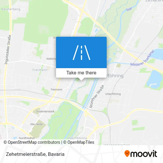 Карта Zehetmeierstraße