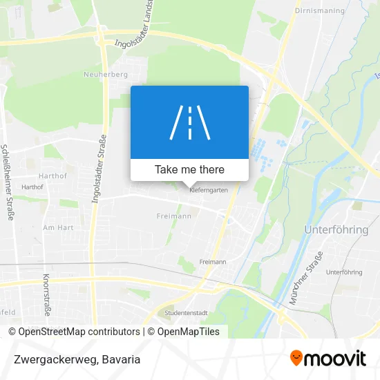Карта Zwergackerweg