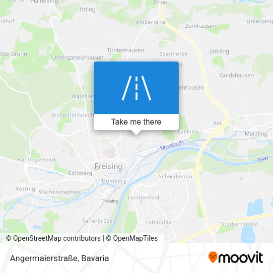 Карта Angermaierstraße