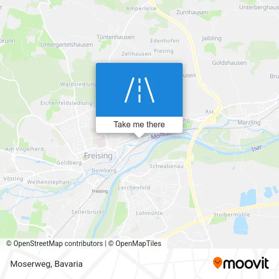 Карта Moserweg