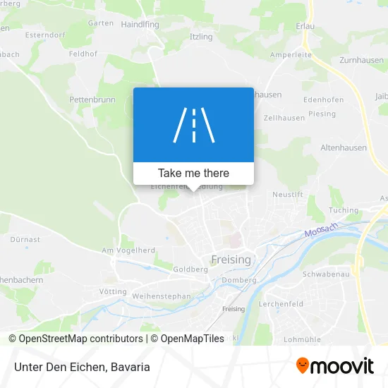 Карта Unter Den Eichen