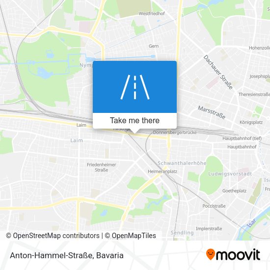 Anton-Hammel-Straße map