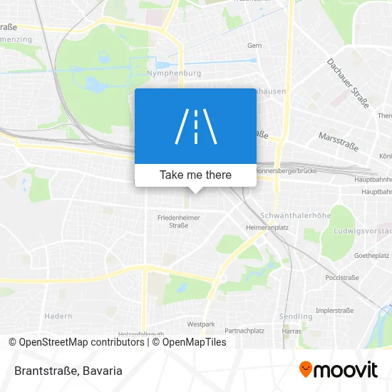 Brantstraße map