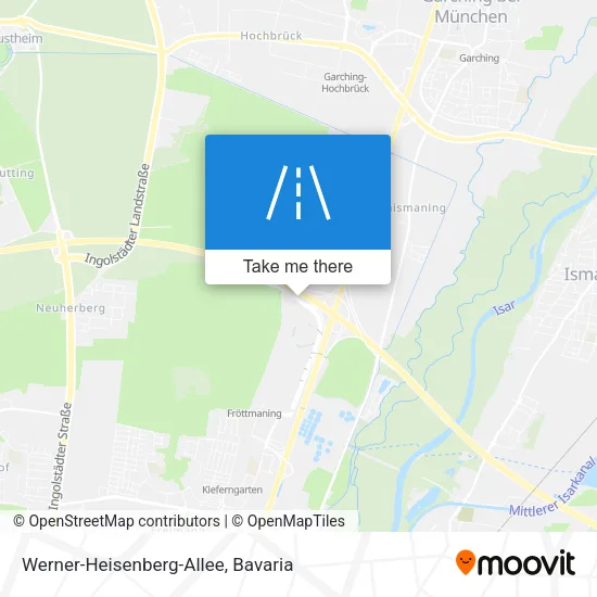 Карта Werner-Heisenberg-Allee