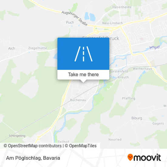 Карта Am Pöglschlag