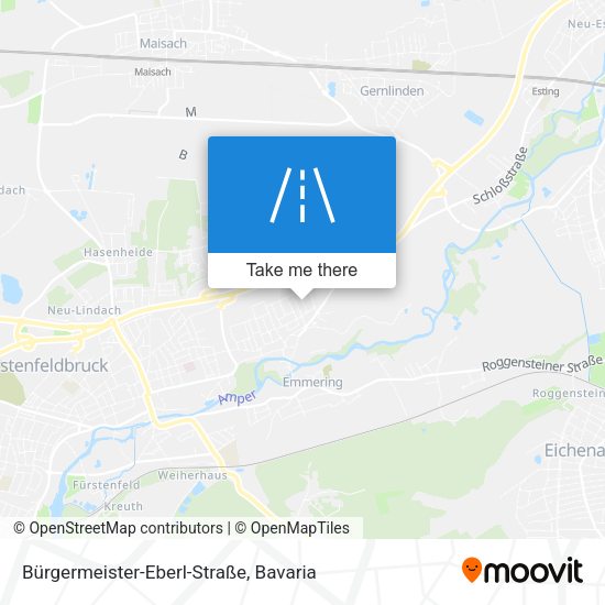 Bürgermeister-Eberl-Straße map