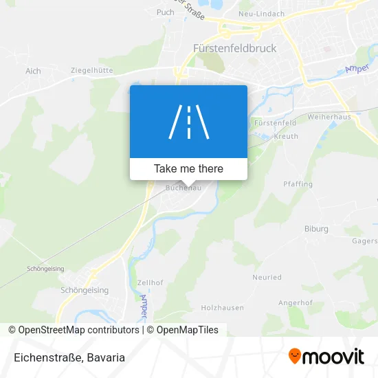 Карта Eichenstraße