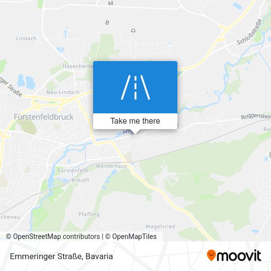 Emmeringer Straße map