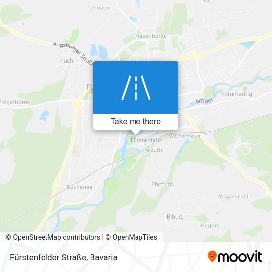 Fürstenfelder Straße map