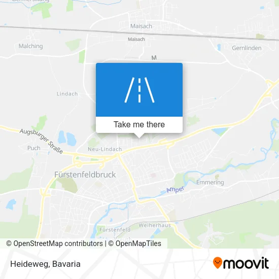 Карта Heideweg