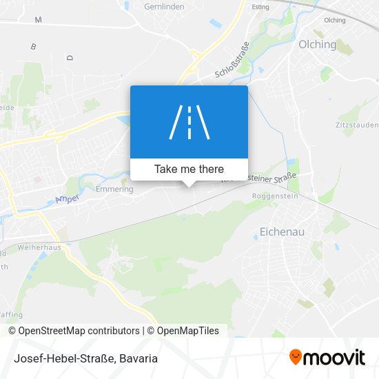 Josef-Hebel-Straße map