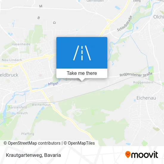 Карта Krautgartenweg