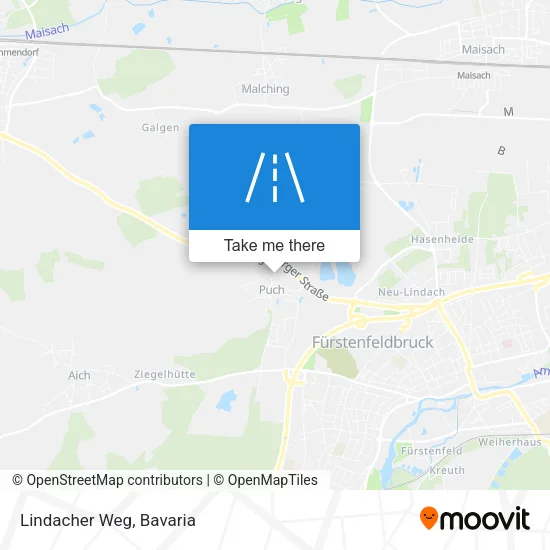 Карта Lindacher Weg