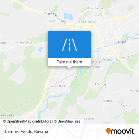 Карта Lämmerweide