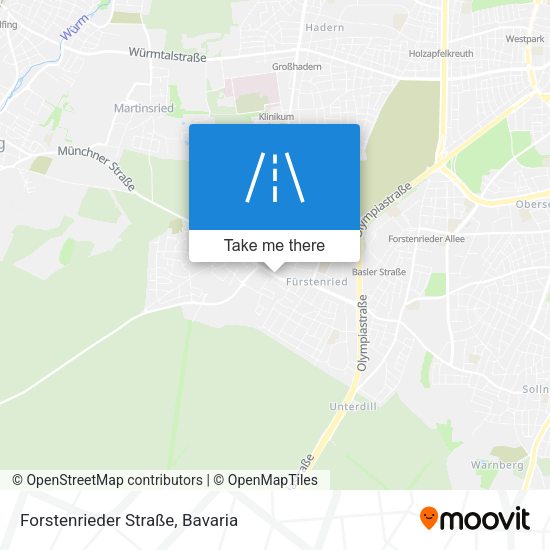 Forstenrieder Straße map