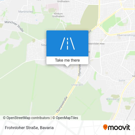 Frohnloher Straße map